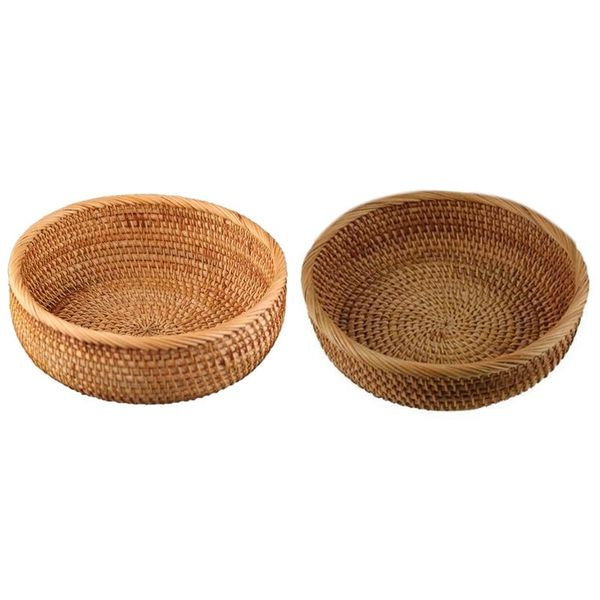 storage baskets hadewoven round rattan fruit basket (medium 9inch) with snack bread woven
storage baskets hadewoven round rattan fruit basket (medium 9inch) with snack bread woven