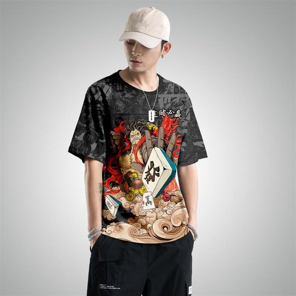 men's t-shirts 2021 summer casual streetwear black print t-shirt male short sleeve round neck clothing, White;black
men's t-shirts 2021 summer casual streetwear black print t-shirt male short sleeve round neck clothing, White;black