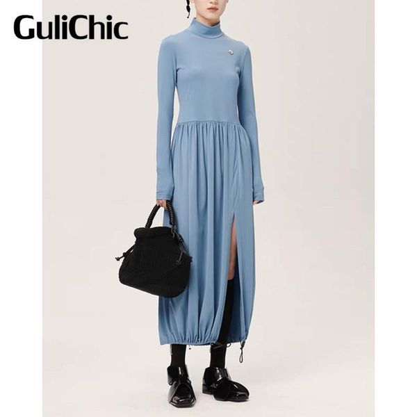 casual dresses 8.17 gulichic women temperament stand up collar solid color slit drawstring dress, Black;gray
casual dresses 8.17 gulichic women temperament stand up collar solid color slit drawstring dress, Black;gray