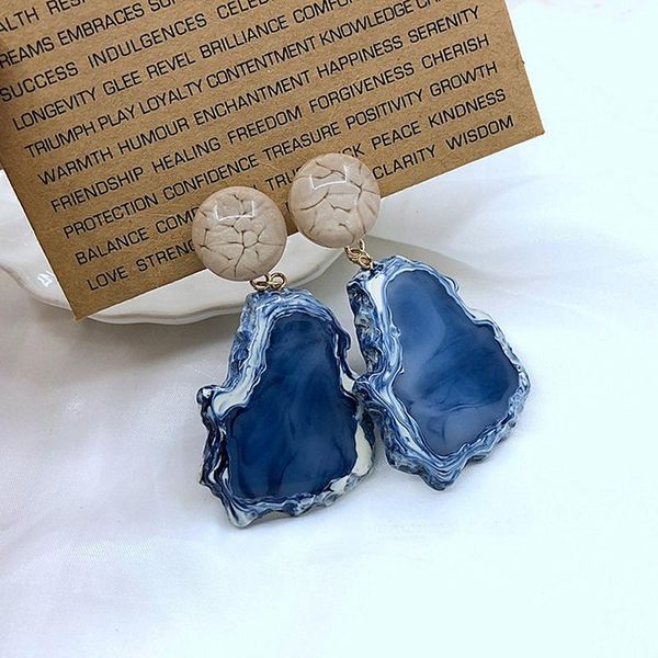 dangle & chandelier geometric irregular blue mountain stone long drop earrings for women fashion design wedding jewelry gift, Silver
dangle & chandelier geometric irregular blue mountain stone long drop earrings for women fashion design wedding jewelry gift, Silver
