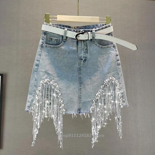 skirts european goods 2021 summer loose and thin heavy industry beaded sequins fringed denim skirt female a-line, Black
skirts european goods 2021 summer loose and thin heavy industry beaded sequins fringed denim skirt female a-line, Black