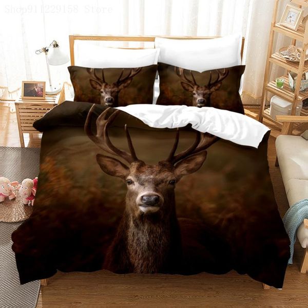 bedding sets 3d set super real elk duvet cover luxury size bed for children 260x220cm nordic style
bedding sets 3d set super real elk duvet cover luxury size bed for children 260x220cm nordic style