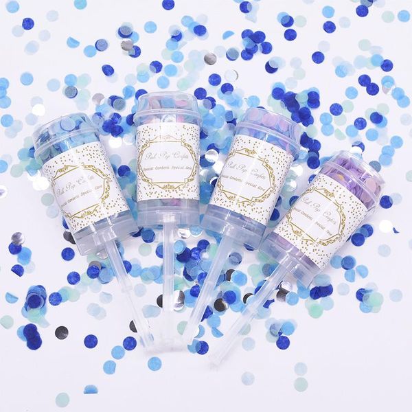 party decoration 1pcs push poppers mixed confetti diy baby shower wedding happy birthday event decorations
party decoration 1pcs push poppers mixed confetti diy baby shower wedding happy birthday event decorations