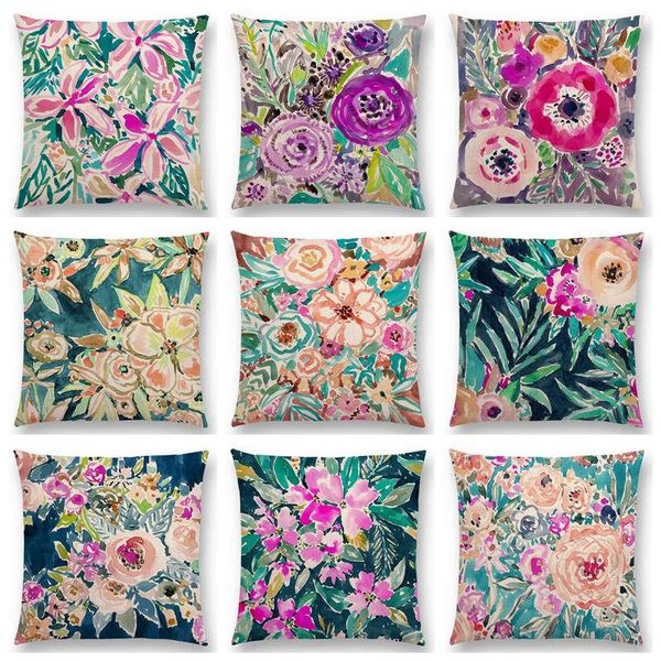 cushion/decorative pillow beautiful flowers watercolor art paradise flourish floral gardens delight colorful cushion home decor sofa throw
cushion/decorative pillow beautiful flowers watercolor art paradise flourish floral gardens delight colorful cushion home decor sofa throw
