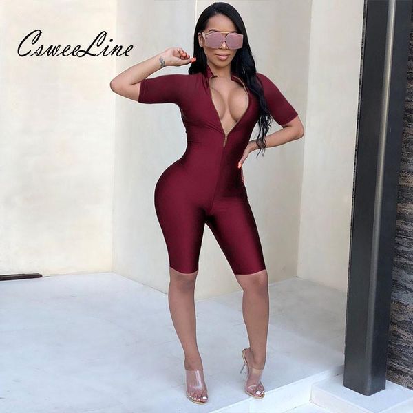 zip up basic rompers womens jumpsuit skinny bodycon outfits club wear burgundy wine red overalls for women women's jumpsuits &, Black;white
zip up basic rompers womens jumpsuit skinny bodycon outfits club wear burgundy wine red overalls for women women's jumpsuits &, Black;white