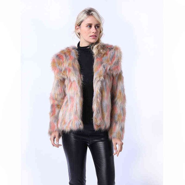 fur female camouflage long sleeve coat imitation mink hair rabbit tongxiang 211207, Black
fur female camouflage long sleeve coat imitation mink hair rabbit tongxiang 211207, Black