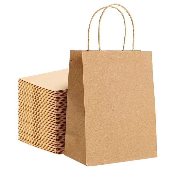 kraft paper bags 25pcs 5.9x3.14x8.2 inches small gift with handles party shopping brown wrap
kraft paper bags 25pcs 5.9x3.14x8.2 inches small gift with handles party shopping brown wrap