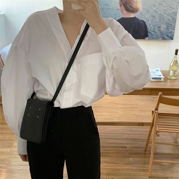 women's blouses & shirts white v-neck sleeves basic elegant women shirt stylish loose all match prom ol gentle blusas yijz
women's blouses & shirts white v-neck sleeves basic elegant women shirt stylish loose all match prom ol gentle blusas yijz