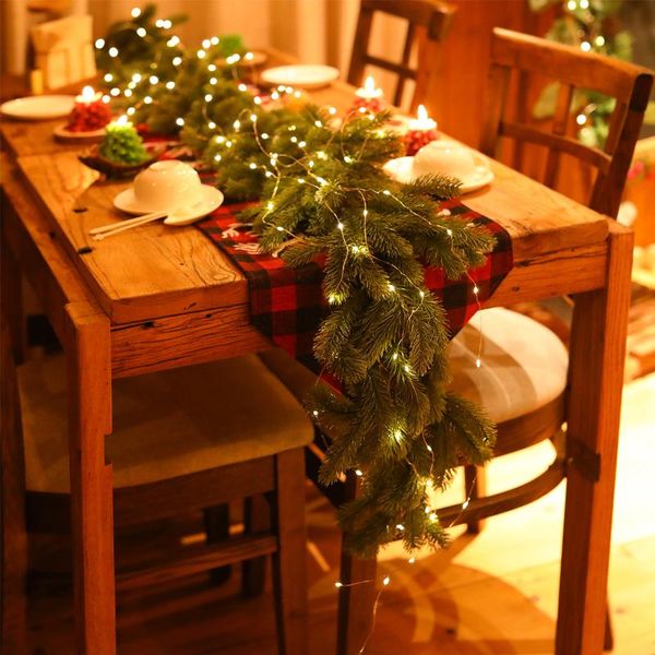 decorative flowers & wreaths 1.8m christmas garland artificial pine cypress cedar greenery plant for xmas home halloween winter party decor
decorative flowers & wreaths 1.8m christmas garland artificial pine cypress cedar greenery plant for xmas home halloween winter party decor