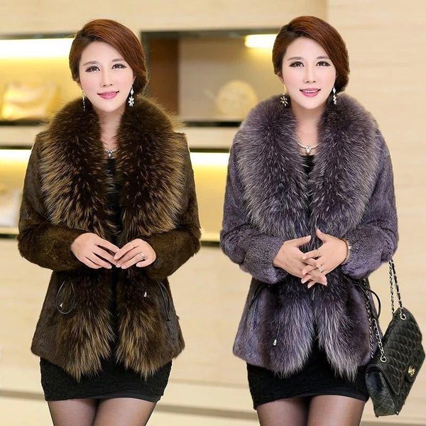 women's fur & faux 2021 women real coat winter female waterproof big collar natural liner long outerwear ladies warm jacket q263, Black
women's fur & faux 2021 women real coat winter female waterproof big collar natural liner long outerwear ladies warm jacket q263, Black