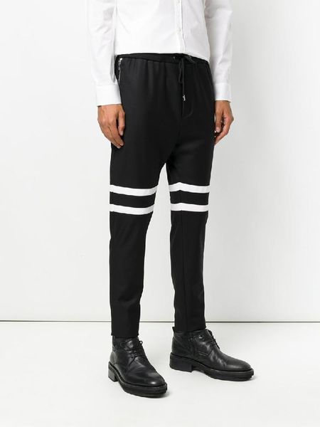 spring and autumn style men's pencil trousers fashion tide male small foot black white bright handsome pants
spring and autumn style men's pencil trousers fashion tide male small foot black white bright handsome pants