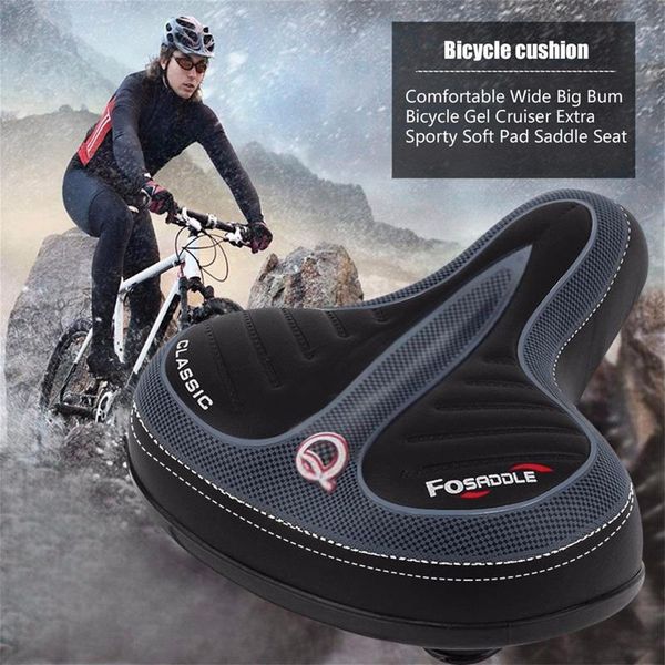 bike saddles comfortable wide big bum bicycle gel cruiser extra sporty soft pad saddle lightweight durable outdoor protective
bike saddles comfortable wide big bum bicycle gel cruiser extra sporty soft pad saddle lightweight durable outdoor protective