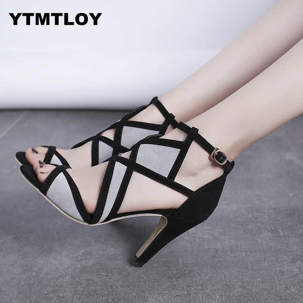 size 35-42 sandalia feminina summer gladiator high heels peep toe sandals casual shoes woman waterproof platform 9, Black
size 35-42 sandalia feminina summer gladiator high heels peep toe sandals casual shoes woman waterproof platform 9, Black