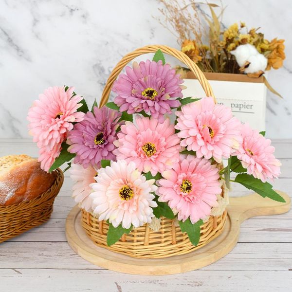 decorative flowers & wreaths vintage artificial gerbera flower branch sunflower home garden decoration wedding christmas festival party supp
decorative flowers & wreaths vintage artificial gerbera flower branch sunflower home garden decoration wedding christmas festival party supp