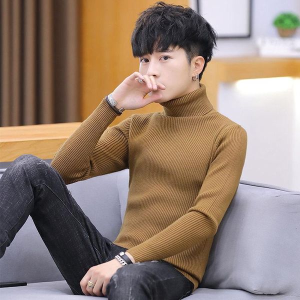 men's sweaters sweater korean pullover high necked slim fit warm base coat students' autumn and winter comfortable, White;black
men's sweaters sweater korean pullover high necked slim fit warm base coat students' autumn and winter comfortable, White;black