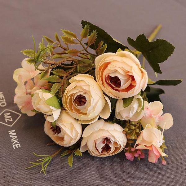 decorative flowers & wreaths artificial silk tea rose fake flower european vintage bouquet wedding home retro party diy decoration
decorative flowers & wreaths artificial silk tea rose fake flower european vintage bouquet wedding home retro party diy decoration