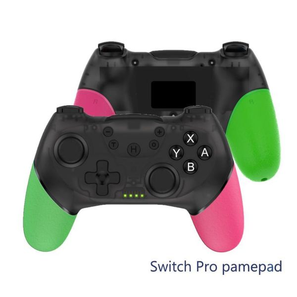 bluetooth pro gamepad for n-switch console wireless video game usb joystick switch nfc function double vibration controllers & joysticks
bluetooth pro gamepad for n-switch console wireless video game usb joystick switch nfc function double vibration controllers & joysticks