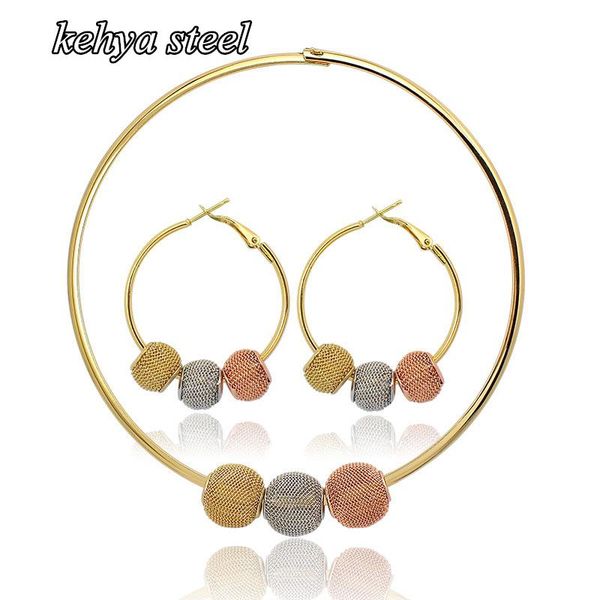 earrings & necklace punk gold metal dangle for women bead fashion statement jewelry geometric wedding big drop present, Silver
earrings & necklace punk gold metal dangle for women bead fashion statement jewelry geometric wedding big drop present, Silver
