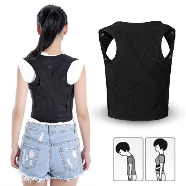 adjustable humpback posture corrector back shoulder support belt brace spine, Black;blue
adjustable humpback posture corrector back shoulder support belt brace spine, Black;blue