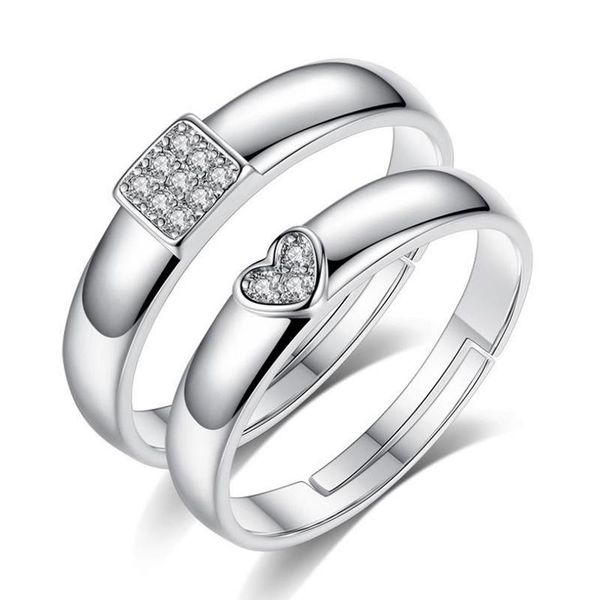 korea fashion square crystal rings 925 sterling silver couple ring for men women style gift sy513 cluster, Golden;silver
korea fashion square crystal rings 925 sterling silver couple ring for men women style gift sy513 cluster, Golden;silver