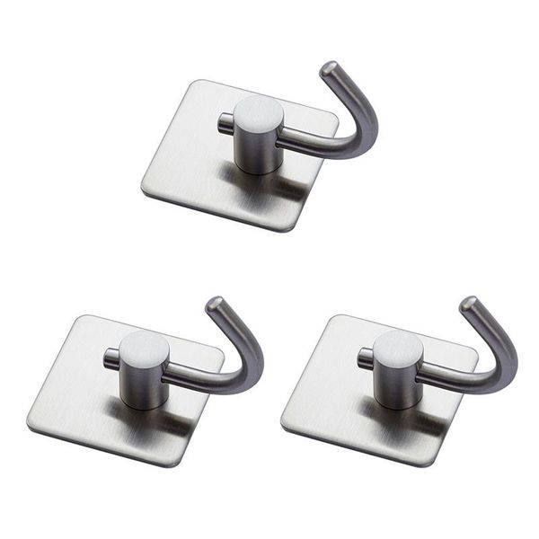 hooks & rails 3pcs made of stainless steel heavy load and rustproof hook perfect for all type surfaces easy to bathroom kitchen apply
hooks & rails 3pcs made of stainless steel heavy load and rustproof hook perfect for all type surfaces easy to bathroom kitchen apply