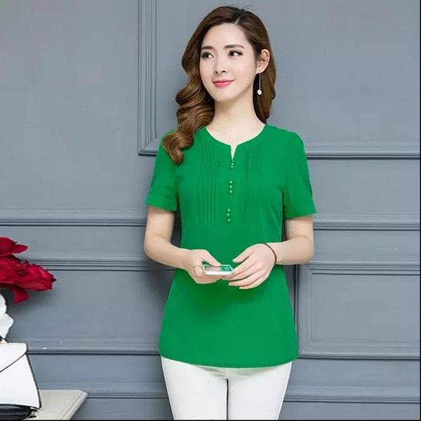 womens blouses l 5xl plus size women spring summer chiffon shirts lady casual short sleeve green rose orange blusas, White
womens blouses l 5xl plus size women spring summer chiffon shirts lady casual short sleeve green rose orange blusas, White