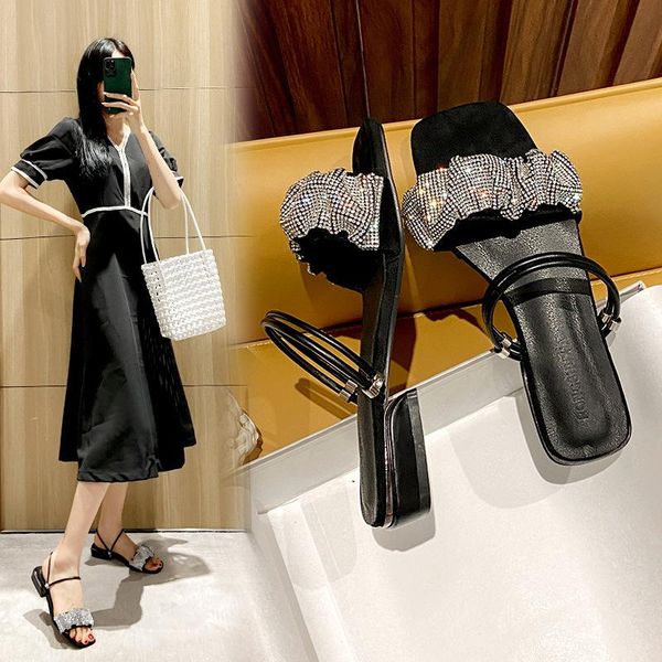 sandals rhinestone black shoes for women 2021 summer large size buckle strap square toe beige comfort fashion girls big low
sandals rhinestone black shoes for women 2021 summer large size buckle strap square toe beige comfort fashion girls big low