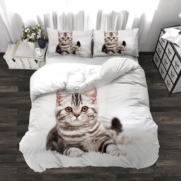 bedding sets 3d digital print cute kitten pattern sheets quilt cover pillowcase realistic set home textiles
bedding sets 3d digital print cute kitten pattern sheets quilt cover pillowcase realistic set home textiles