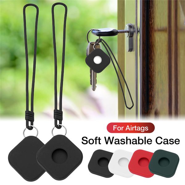 silicone protective case for airtags cell phone straps shockproof anti-fall anti-scratch accessories protector cover shell air tags 2021
silicone protective case for airtags cell phone straps shockproof anti-fall anti-scratch accessories protector cover shell air tags 2021