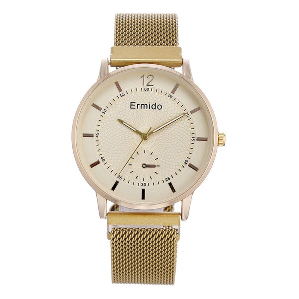 elegant watches for women wrisrwtch mens mesh belt fashion designers magnet simple scale student and girl four color selection quartz watch, Slivery;brown
elegant watches for women wrisrwtch mens mesh belt fashion designers magnet simple scale student and girl four color selection quartz watch, Slivery;brown