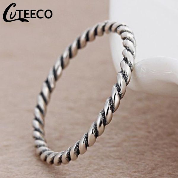 cluster rings cuteeco vintage simple silver color pan ring twist for women men copper female engagement jewelry, Golden;silver
cluster rings cuteeco vintage simple silver color pan ring twist for women men copper female engagement jewelry, Golden;silver