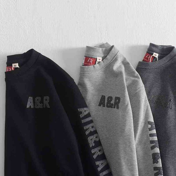 spring new loose sports pullover terry collar long sleeve sweater men's simple cotton versatile jacket, Black
spring new loose sports pullover terry collar long sleeve sweater men's simple cotton versatile jacket, Black