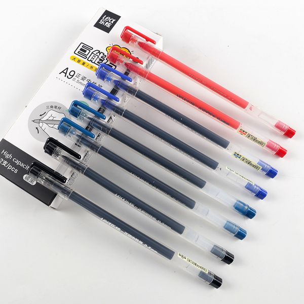 le xuan a9 giant writing neutral pen 0.5 student posture large capacity signature water office stationery carbon
le xuan a9 giant writing neutral pen 0.5 student posture large capacity signature water office stationery carbon