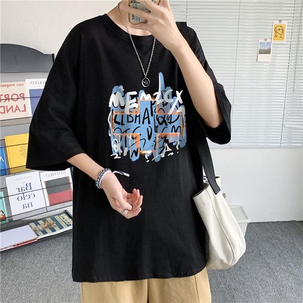 summer trend men's casual t-shirt round neck loose bottoming compassionate short-sleeved plus size xxxl t-shirts, White;black
summer trend men's casual t-shirt round neck loose bottoming compassionate short-sleeved plus size xxxl t-shirts, White;black