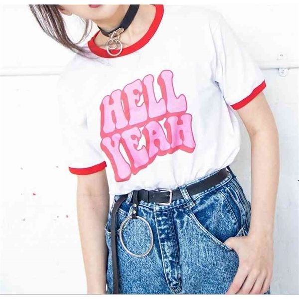 hell yeah punk style tshirt short sleeve modal graphic tees vintage summer funny tumblr t shirt 210512, White
hell yeah punk style tshirt short sleeve modal graphic tees vintage summer funny tumblr t shirt 210512, White