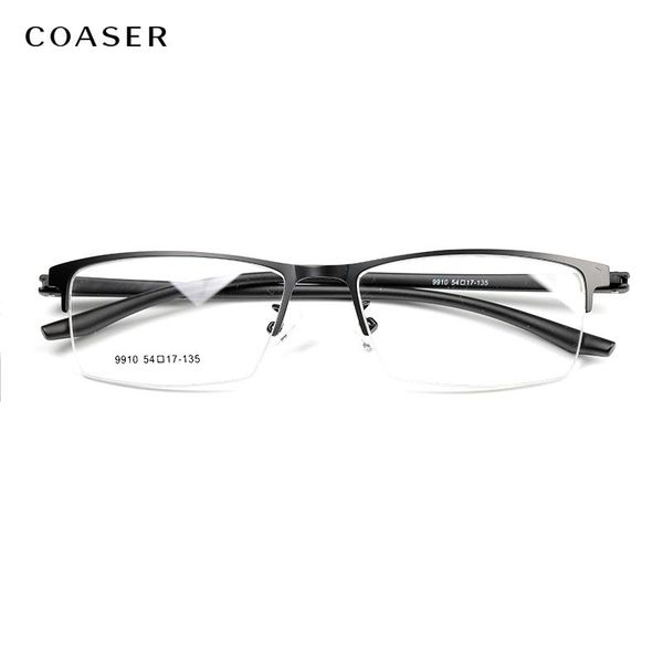 fashion sunglasses frames 2021 square half alloy glasses frame men ultralight prescription myopia optical eyeglasses metal eye spectacles, Black
fashion sunglasses frames 2021 square half alloy glasses frame men ultralight prescription myopia optical eyeglasses metal eye spectacles, Black