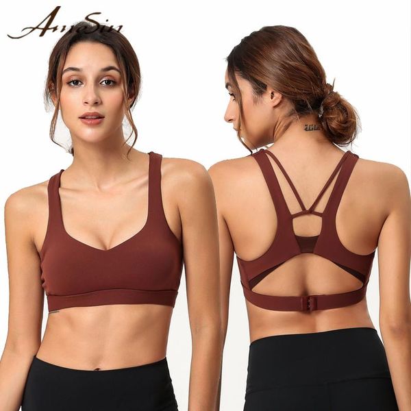 gym clothing amesin yoga sports bra with adjustable women underwear back buckle high inpact sport female fitness vest, White;black
gym clothing amesin yoga sports bra with adjustable women underwear back buckle high inpact sport female fitness vest, White;black