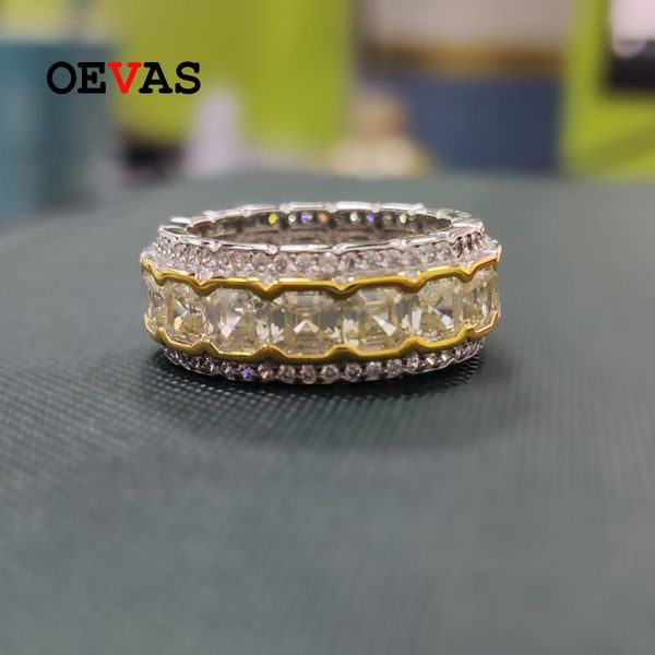 cluster rings oevas 100% 925 sterling silver 4*4mm yellow high carbon diamond for women sparkling wedding party fine jewelry wholesale, Golden;silver
cluster rings oevas 100% 925 sterling silver 4*4mm yellow high carbon diamond for women sparkling wedding party fine jewelry wholesale, Golden;silver