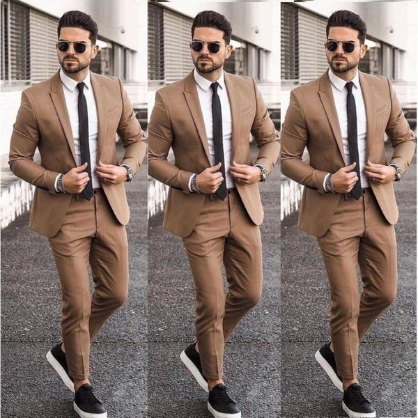 men's suits & blazers elegant khaki men suit for party prom 2 pieces jacket + pants groom wedding notched lapel mens tuxedos, White;black
men's suits & blazers elegant khaki men suit for party prom 2 pieces jacket + pants groom wedding notched lapel mens tuxedos, White;black