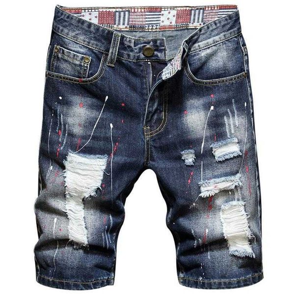 men's shorts men summer holes denim blue short jeans fashion male straight fit knee length good quality man 40 ppow, White;black
men's shorts men summer holes denim blue short jeans fashion male straight fit knee length good quality man 40 ppow, White;black