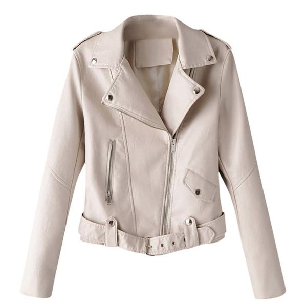 women's jackets nice autumn women pu leather sweet female zipper faux femme outwear coat jacket overcoat 8m3, Black;brown
women's jackets nice autumn women pu leather sweet female zipper faux femme outwear coat jacket overcoat 8m3, Black;brown