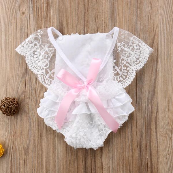 0-18m bron baby girls lace backless bodysuits ruffle short sleeve jumpsuits summer princess clothing rompers, Blue
0-18m bron baby girls lace backless bodysuits ruffle short sleeve jumpsuits summer princess clothing rompers, Blue