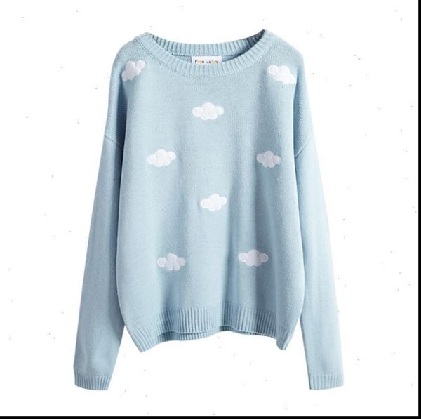 fashion women womens sweaters sweater cloud loose short paragraph sweet small knitting drop high quality, White;black
fashion women womens sweaters sweater cloud loose short paragraph sweet small knitting drop high quality, White;black