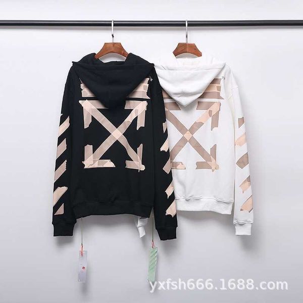 Off tide cardigan sweater ow zipper rubber strip arrow print men's and women's Plush jacket, White
Off tide cardigan sweater ow zipper rubber strip arrow print men's and women's Plush jacket, White