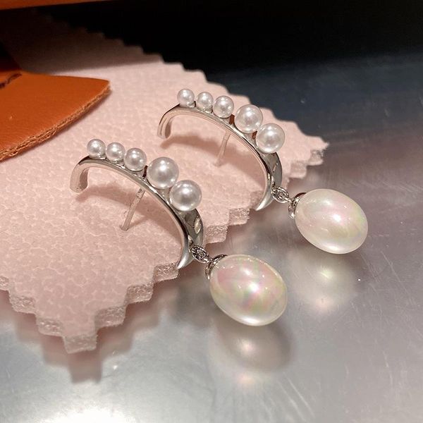 dangle & chandelier elegant simulated-pearl earrings for women wedding party luxury drop jewelry, Silver
dangle & chandelier elegant simulated-pearl earrings for women wedding party luxury drop jewelry, Silver