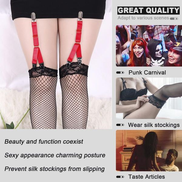 belts fetish women body bondage adjust strap leg harness garter belt punk stockings clip lingerie suspender exotic accessories, Black;brown
belts fetish women body bondage adjust strap leg harness garter belt punk stockings clip lingerie suspender exotic accessories, Black;brown