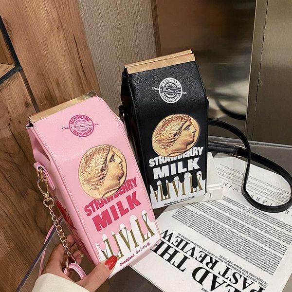 waist bags cute bag female chain milk box small square pink/black
waist bags cute bag female chain milk box small square pink/black