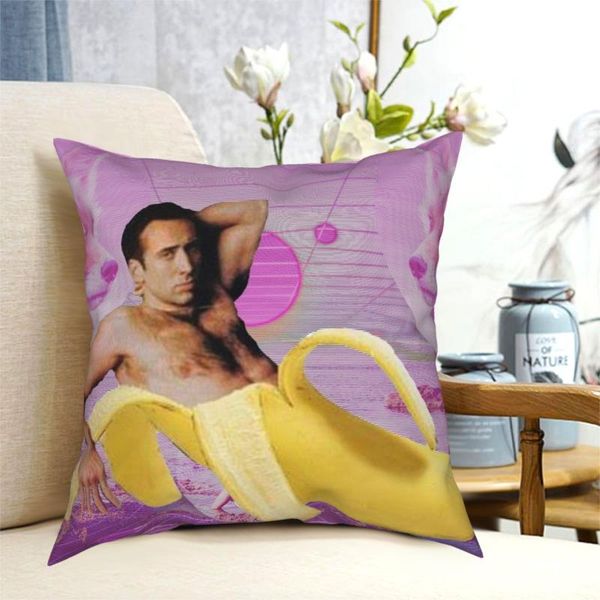 pillow case nicholas cage banana vaporwave square pillowcase printed zip decor for car cushion cover
pillow case nicholas cage banana vaporwave square pillowcase printed zip decor for car cushion cover