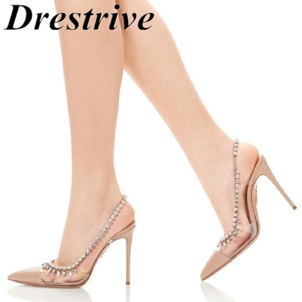 dress shoes drestrive customize women's pumps 2021 summer fashion high heel pointed toe patent leather crystal thin elastic band, Black
dress shoes drestrive customize women's pumps 2021 summer fashion high heel pointed toe patent leather crystal thin elastic band, Black