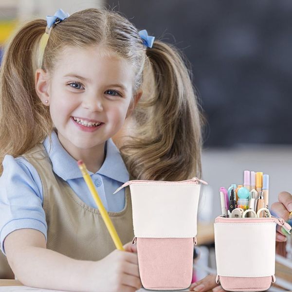 storage bags creative pen pencil holder stationery case corduroy stand-up transformer bag school office pouch
storage bags creative pen pencil holder stationery case corduroy stand-up transformer bag school office pouch